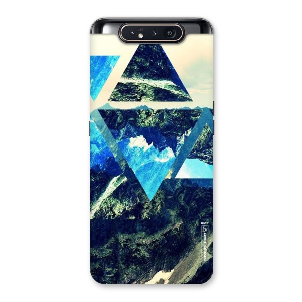 Triangular View Back Case for Galaxy A80