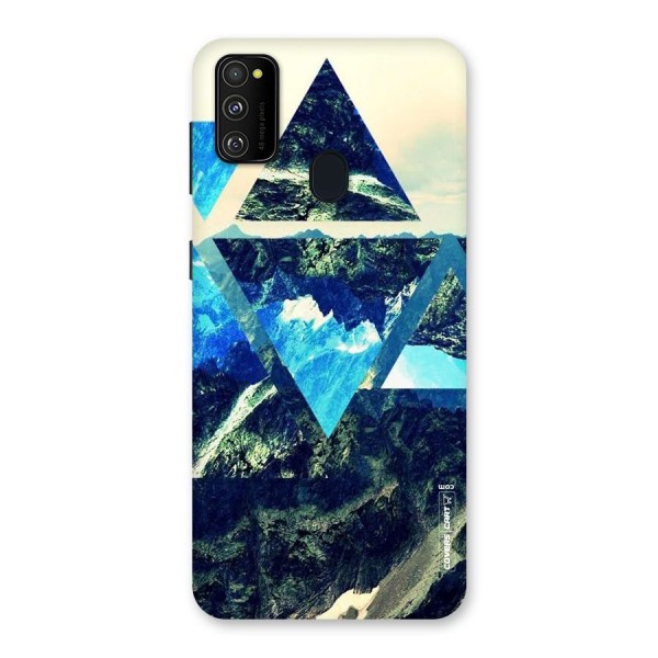 Triangular View Back Case for Galaxy M21