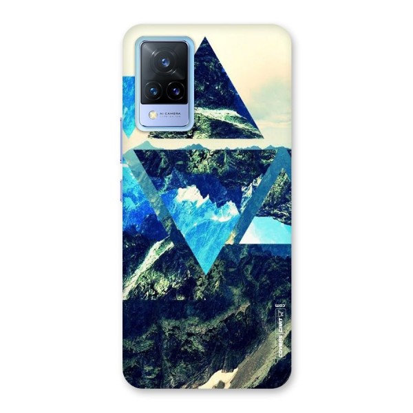 Triangular View Back Case for Vivo V21 5G