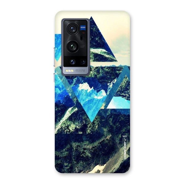 Triangular View Back Case for Vivo X60 Pro Plus