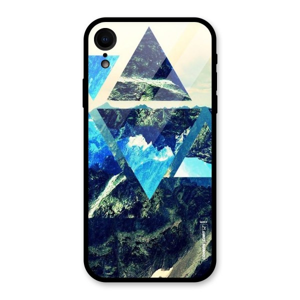 Triangular View Glass Back Case for XR