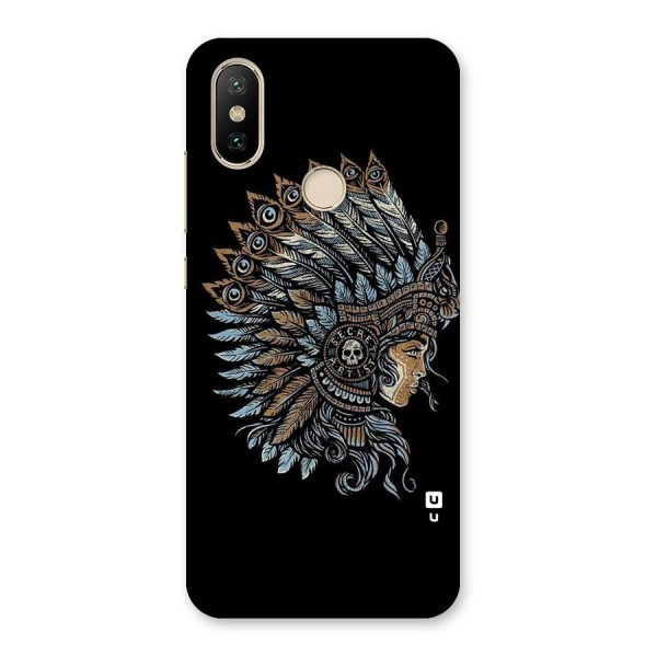 Tribal Design Back Case for Mi A2