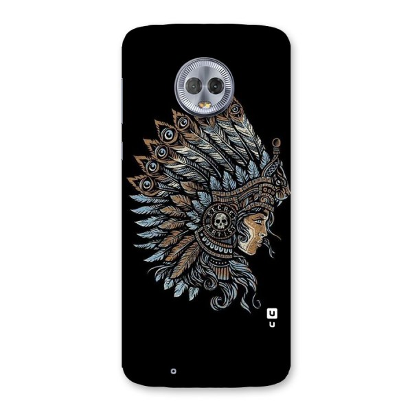 Tribal Design Back Case for Moto G6