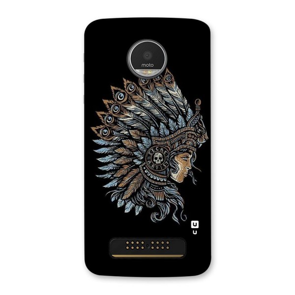 Tribal Design Back Case for Moto Z Play