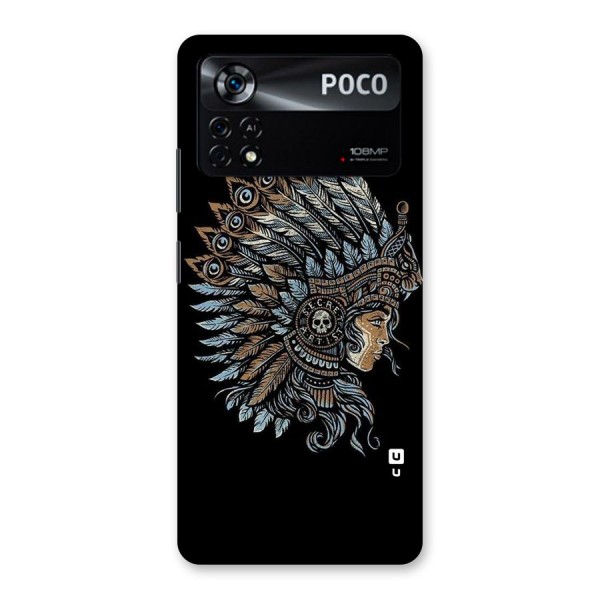 Tribal Design Back Case for Poco X4 Pro 5G