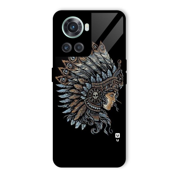 Tribal Design Glass Back Case for OnePlus 10R