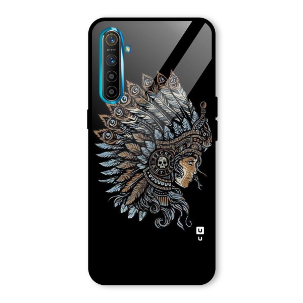 Tribal Design Glass Back Case for Realme XT