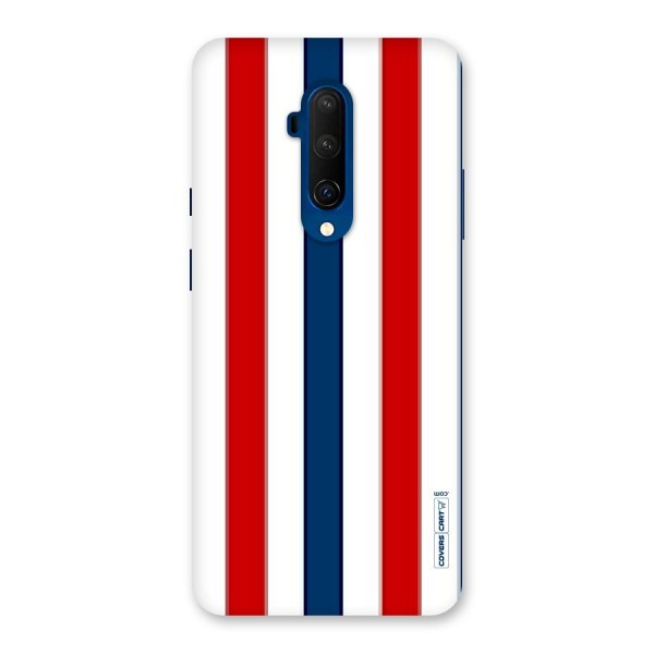 Tricolor Stripes Back Case for OnePlus 7T Pro