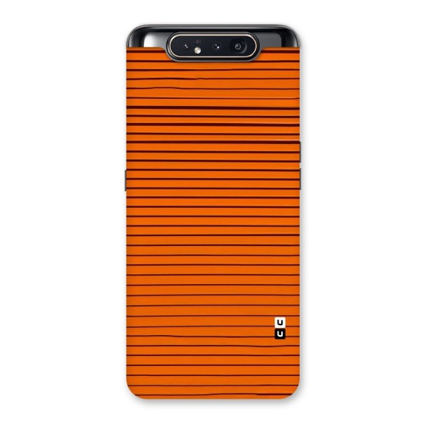 Trippy Stripes Back Case for Galaxy A80