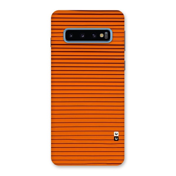 Trippy Stripes Back Case for Galaxy S10