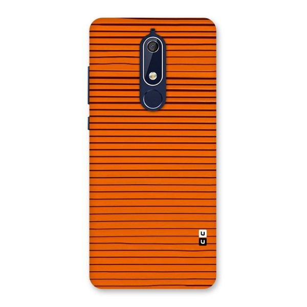 Trippy Stripes Back Case for Nokia 5.1