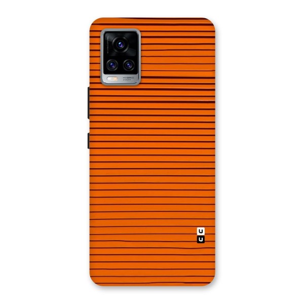 Trippy Stripes Back Case for Vivo V20 Pro