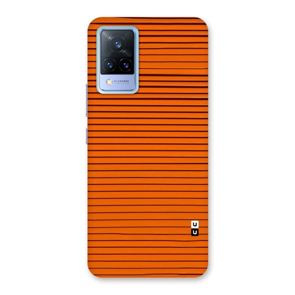 Trippy Stripes Back Case for Vivo V21 5G