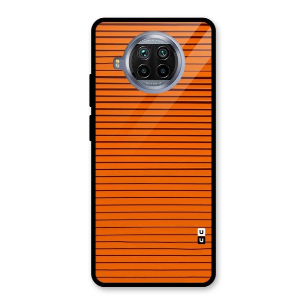 Trippy Stripes Glass Back Case for Mi 10i