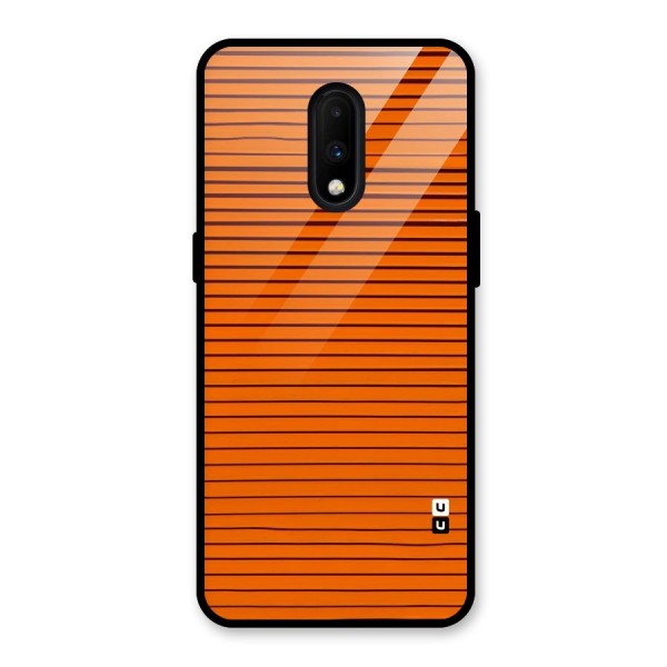 Trippy Stripes Glass Back Case for OnePlus 7