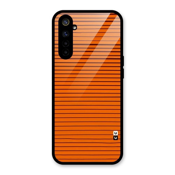 Trippy Stripes Glass Back Case for Realme 6i