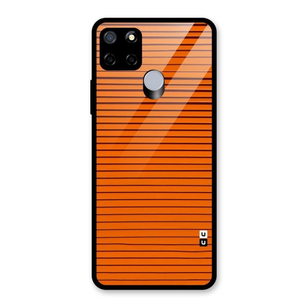 Trippy Stripes Glass Back Case for Realme C12