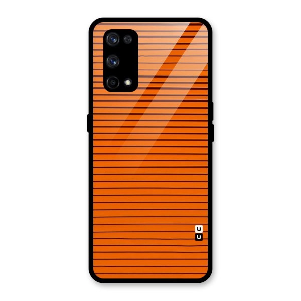 Trippy Stripes Glass Back Case for Realme X7 Pro