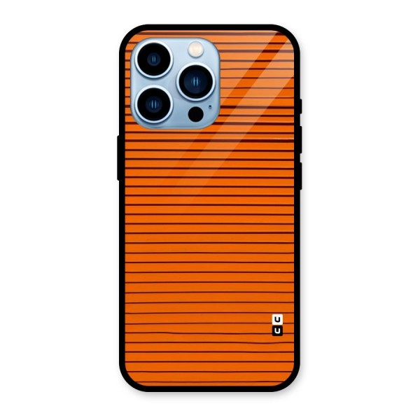 Trippy Stripes Glass Back Case for iPhone 13 Pro