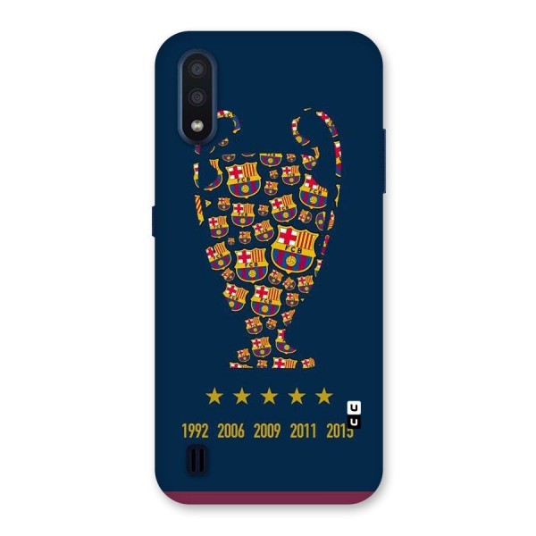 Trophy Team Back Case for Galaxy M01