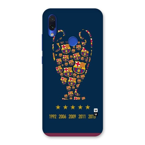 Trophy Team Back Case for Redmi Note 7