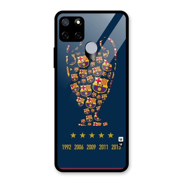 Trophy Team Glass Back Case for Realme C12