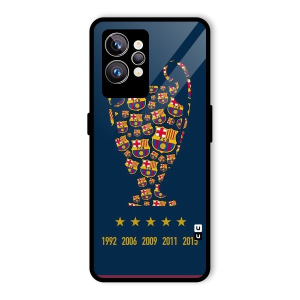 Trophy Team Glass Back Case for Realme GT2 Pro