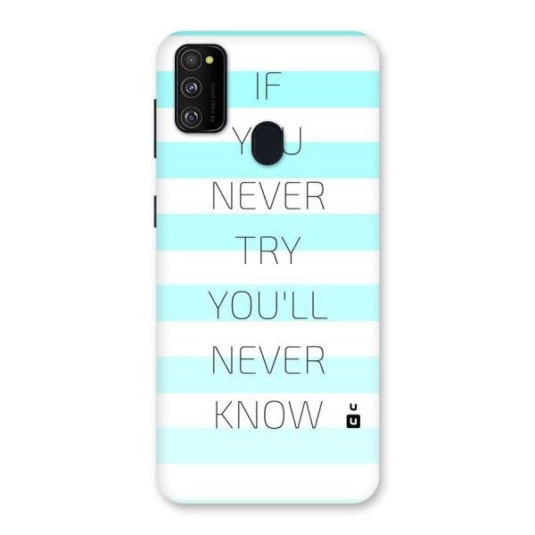 Try Know Back Case for Galaxy M21