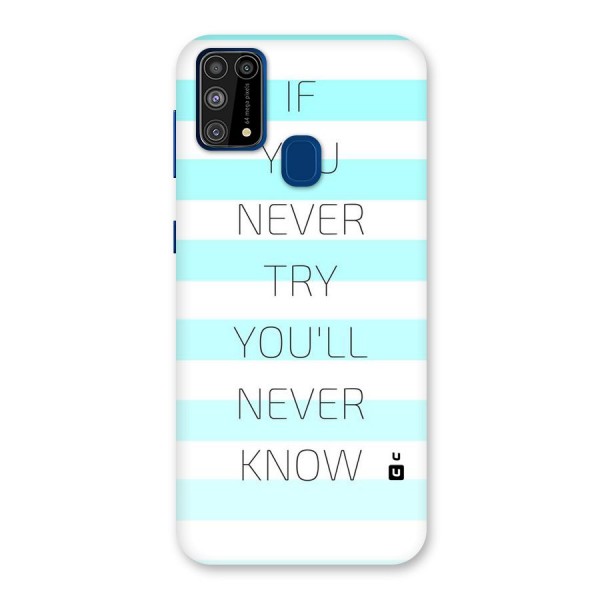 Try Know Back Case for Galaxy M31