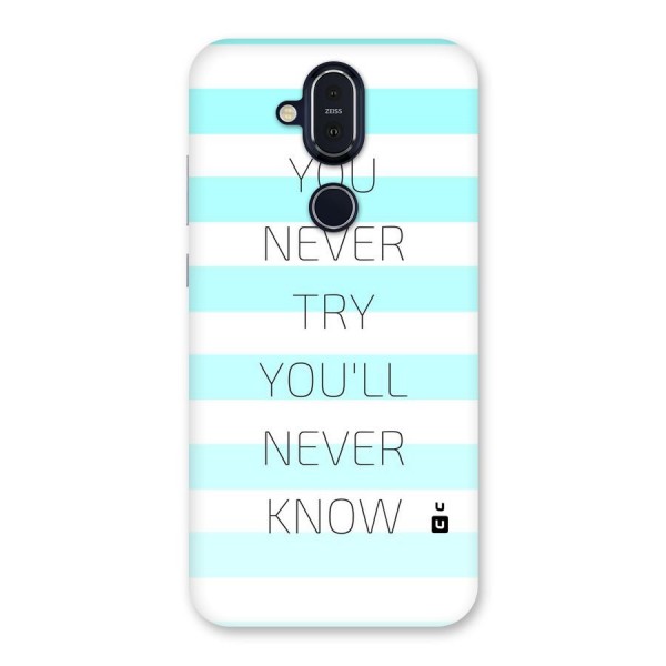 Try Know Back Case for Nokia 8.1