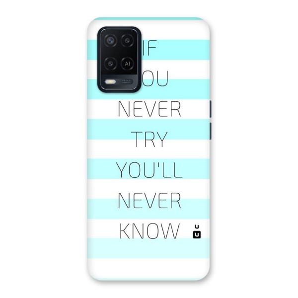 Try Know Back Case for Oppo A54