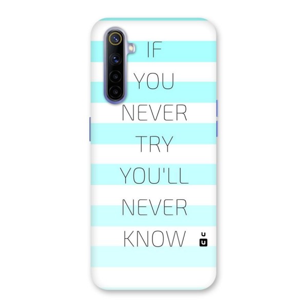 Try Know Back Case for Realme 6