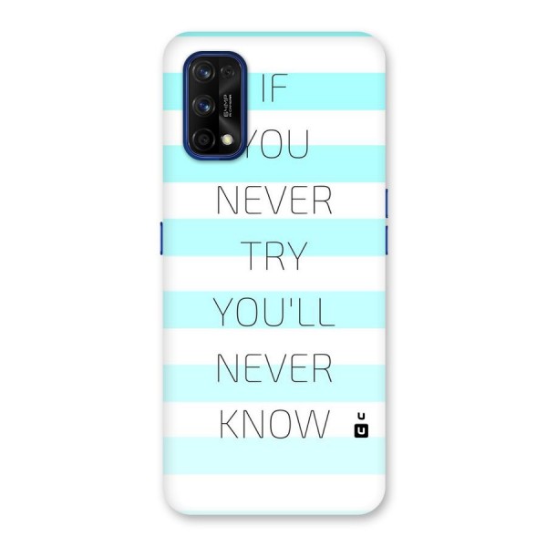 Try Know Back Case for Realme 7 Pro