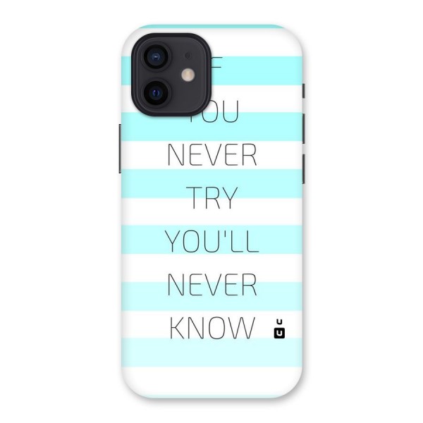 Try Know Back Case for iPhone 12