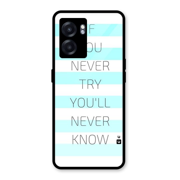 Try Know Glass Back Case for Oppo K10 (5G)