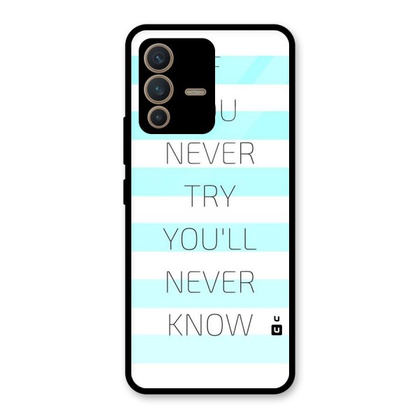 Try Know Glass Back Case for Vivo V23 5G