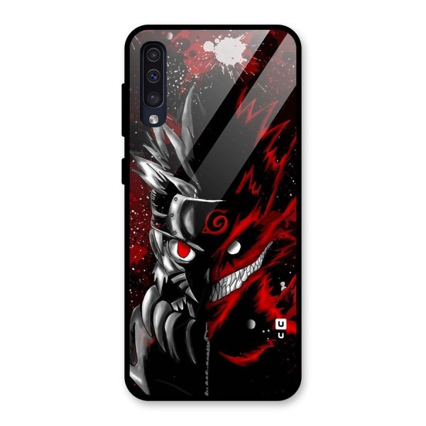 Two Face Naruto Glass Back Case for Galaxy A30s