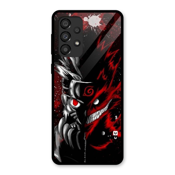 Two Face Naruto Glass Back Case for Galaxy A33 5G