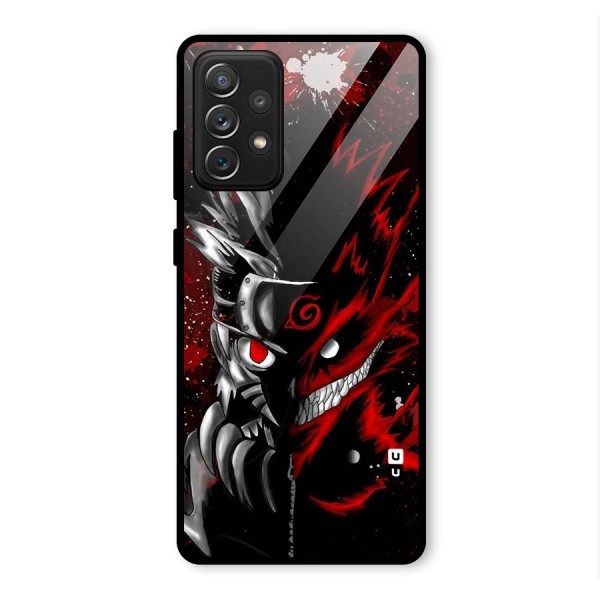 Two Face Naruto Glass Back Case for Galaxy A72