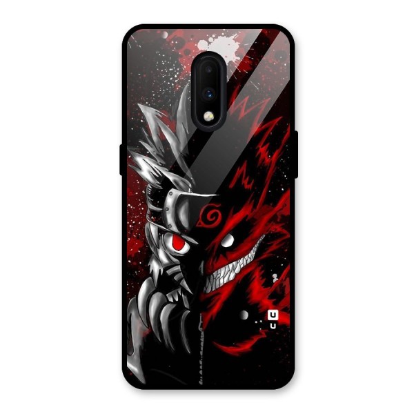 Two Face Naruto Glass Back Case for OnePlus 7