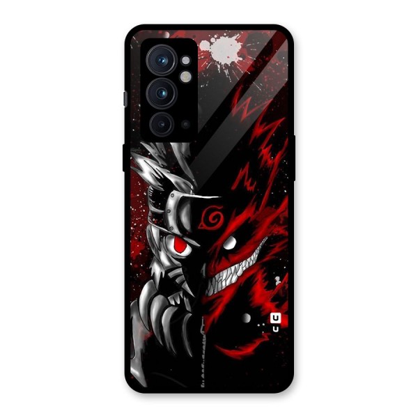Two Face Naruto Glass Back Case for OnePlus 9RT 5G