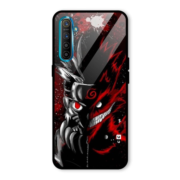 Two Face Naruto Glass Back Case for Realme X2