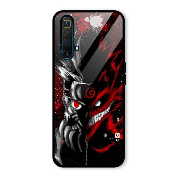 Two Face Naruto Glass Back Case for Realme X3