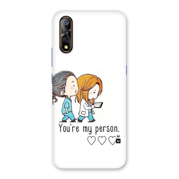 Two Friends In Coat Back Case for Vivo S1