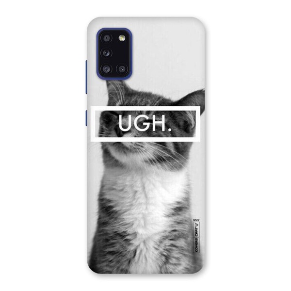 Ugh Kitty Back Case for Galaxy A31