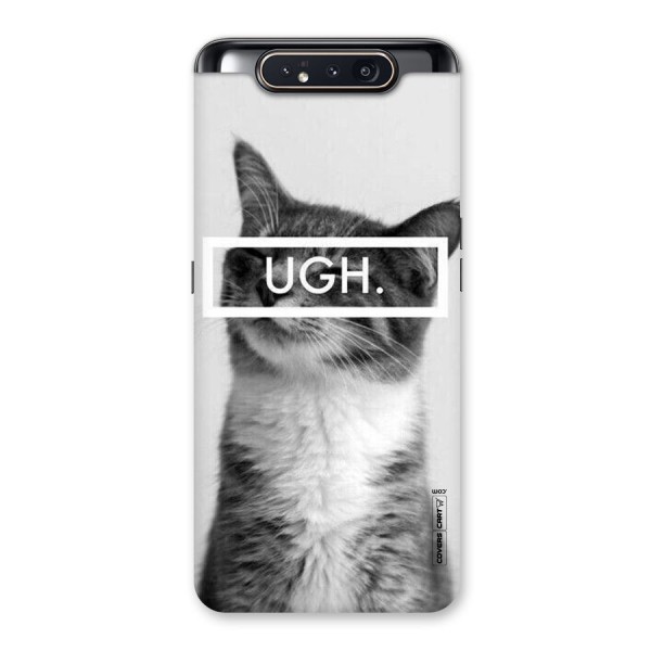 Ugh Kitty Back Case for Galaxy A80