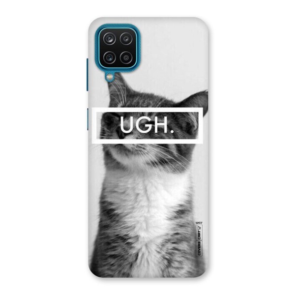 Ugh Kitty Back Case for Galaxy F12