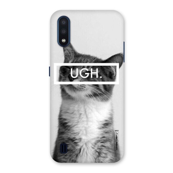 Ugh Kitty Back Case for Galaxy M01