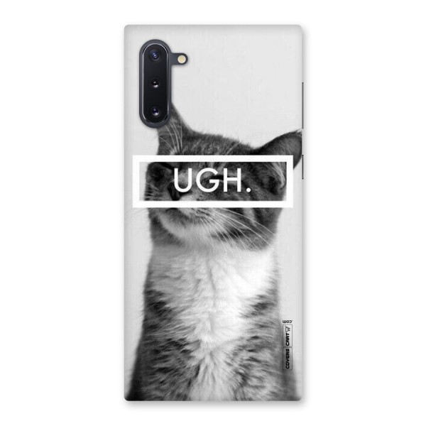 Ugh Kitty Back Case for Galaxy Note 10