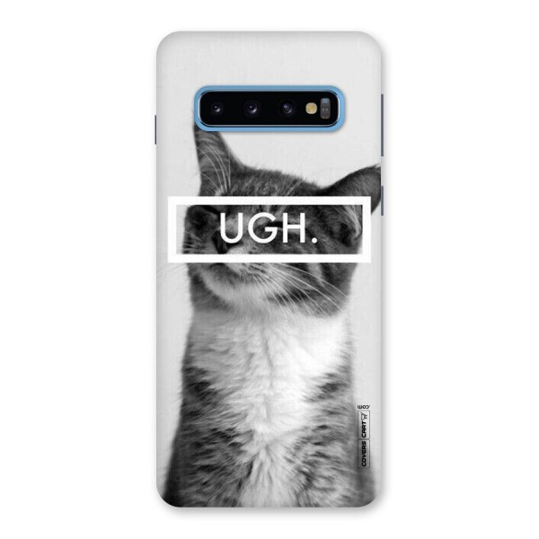 Ugh Kitty Back Case for Galaxy S10